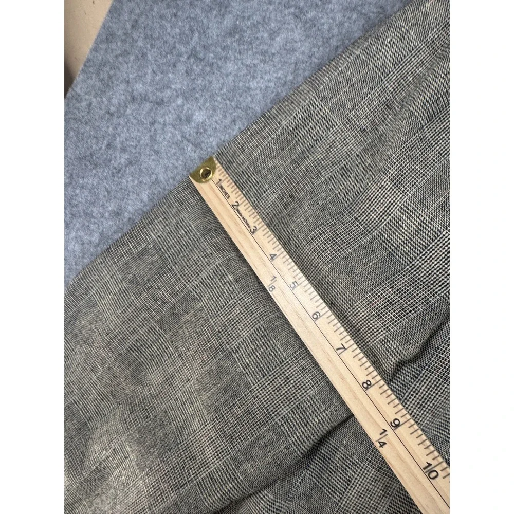 Fratelli Rome New York Sport Coat XL Gray Plaid 100% Silk Blazer